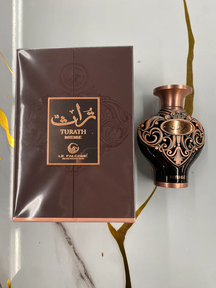 Turath Intense By Le Falcone -Niche Collection- Eau de Parfum 100 ML (3.4 FL OZ) Unisex