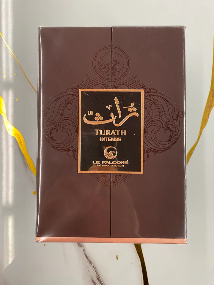 Turath Intense By Le Falcone -Niche Collection- Eau de Parfum 100 ML (3.4 FL OZ) Unisex