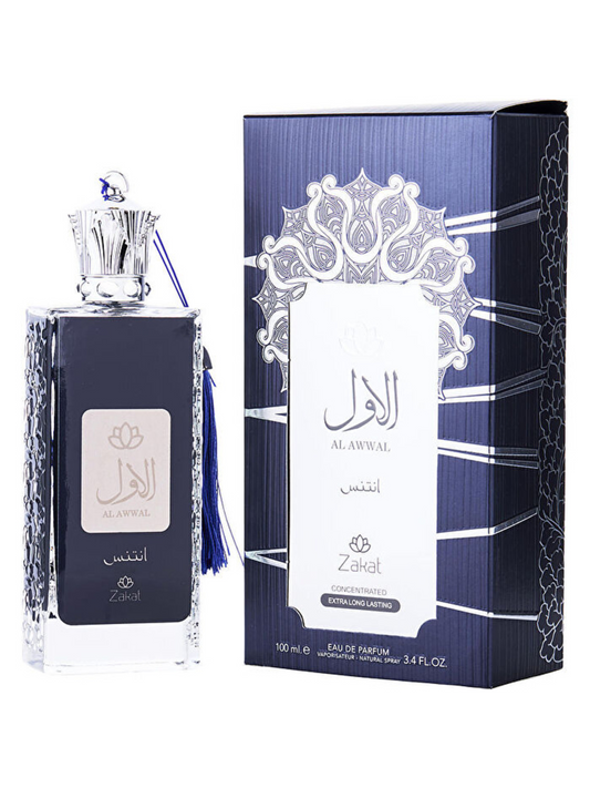 Unisex Al Awwal Intense Eau De Parfum By Zakat 3.4 FL OZ