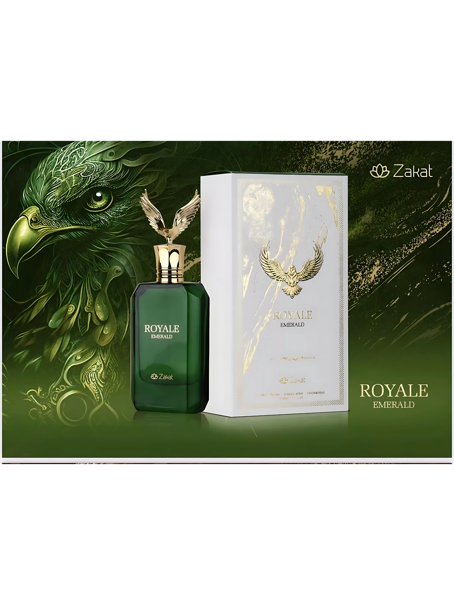Unisex Royale Emerald By Zakat Eau De Parfum 2.7 FL OZ