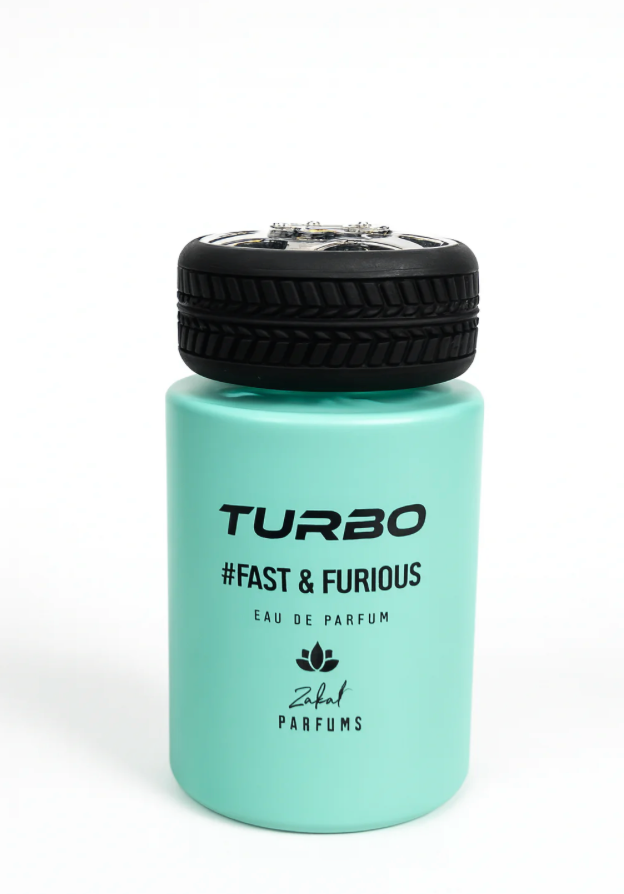 TURBO FAST & FURIOUS BY ZAKAT EAU DE PARFUM 100ML 3.4 FL OZ FOR MEN