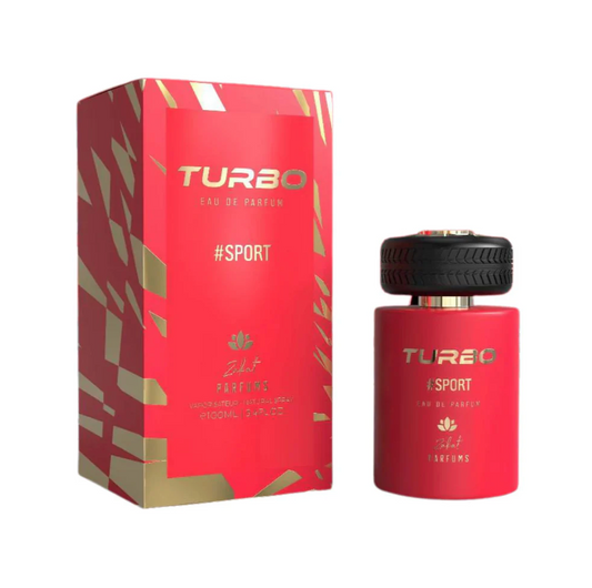 Turbo #Sport By Zakat Eau De Parfum 100 ML (3.4 FL OZ) Men