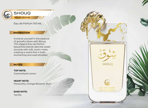 Shouq By Le Falcone Eau De Parfum 90 ML (3.0 FL OZ) Unisex