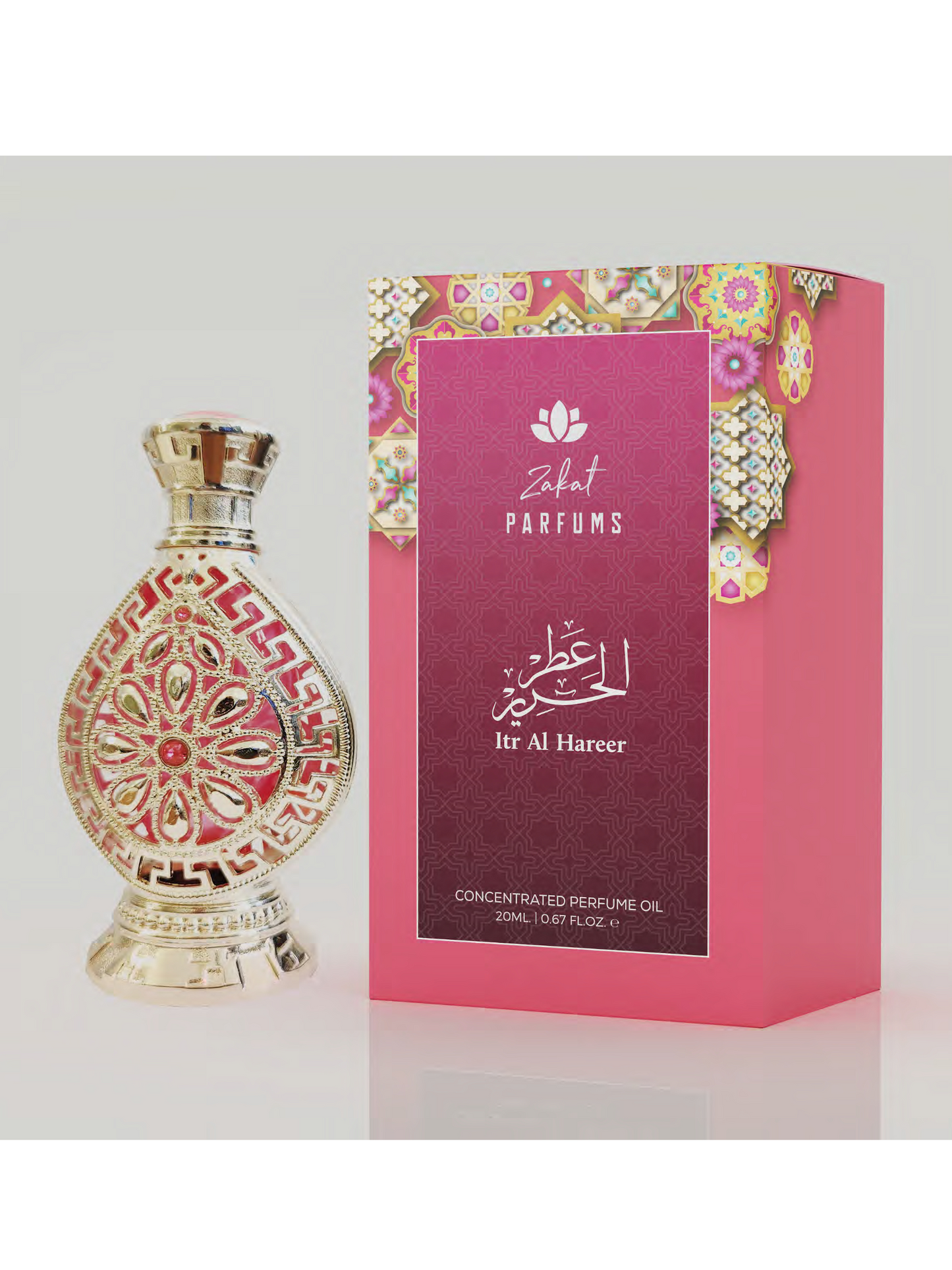 Itr Al Hareer By Zakat Pure Concentrated Oil 20ml Unisex