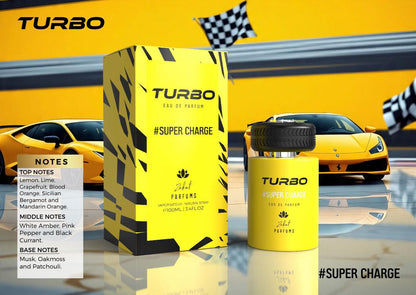 TURBO SUPER CHARGE BY ZAKAT EAU DE PARFUM 100ML (3.4 FL OZ) FOR MEN