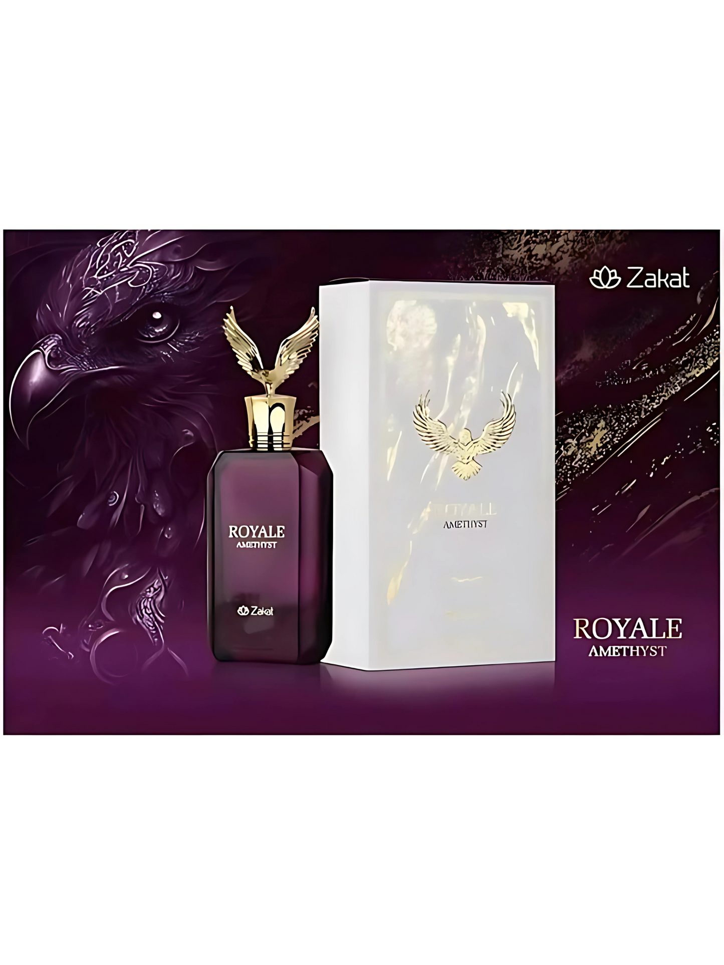 Unisex Royale Amethyst By Zakat Eau De Parfum 2.7 FL OZ