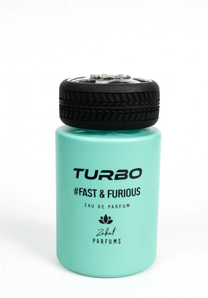 TURBO FAST & FURIOUS BY ZAKAT EAU DE PARFUM 100ML 3.4 FL OZ FOR MEN