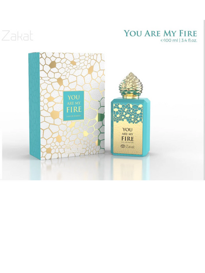 Unisex You Are My Fire By Zakat Eau De Parfum 3.4FL OZ