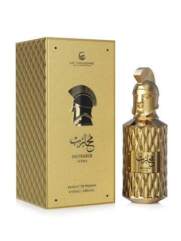 Muharib Alpha By Le Falcone -Niche Collection- Extrait De Parfum 85 ML (2.8 FL OZ) Men